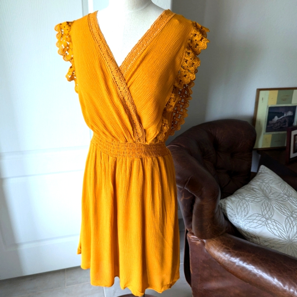 NWT Cotton Gauze Summer Mini Dress